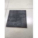 Плитка садовая полимерпесчаная 330*330*20мм черная